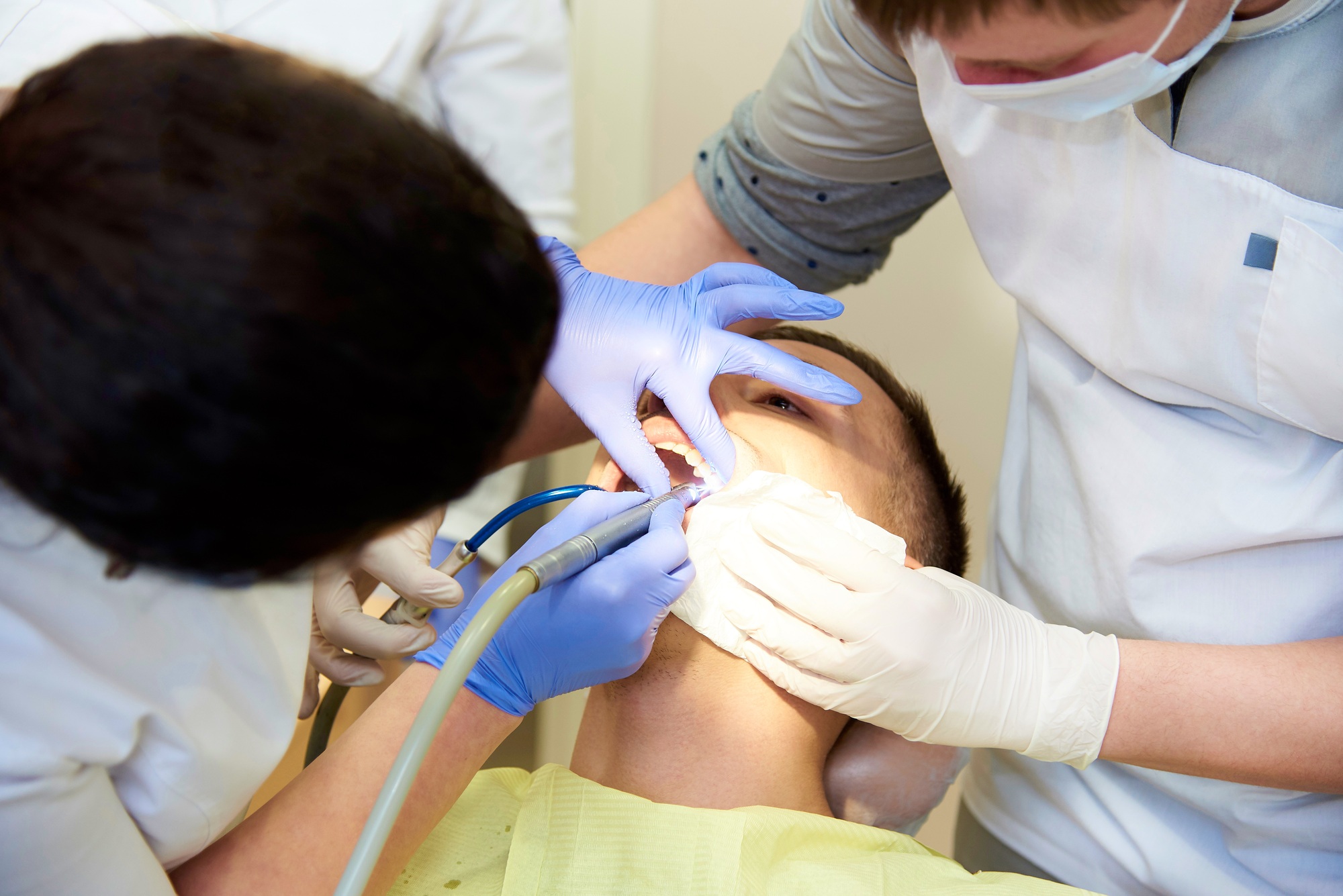 Treatment in the dental office