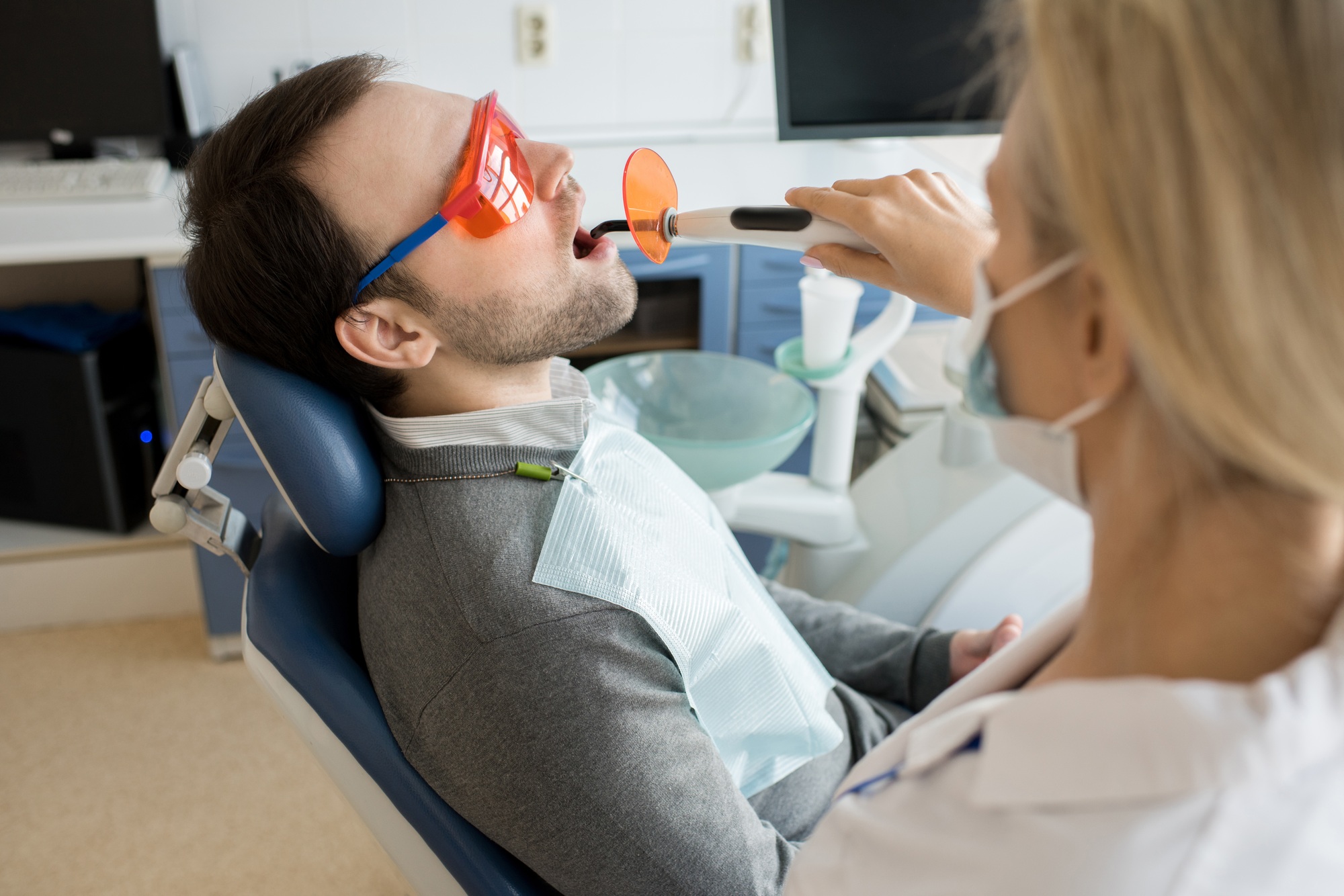 Laser Treatment in Dental Clinic