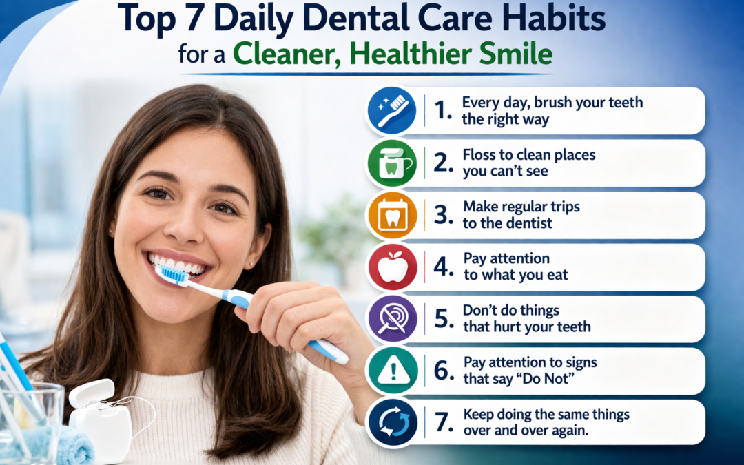 Top 7 Daily Dental Care Habits for a Cleaner, Healthier Smile