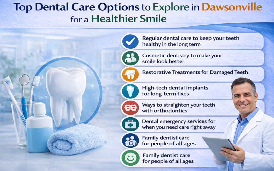 Top Dental Care Options to Explore in Dawsonville for a Healthier Smile