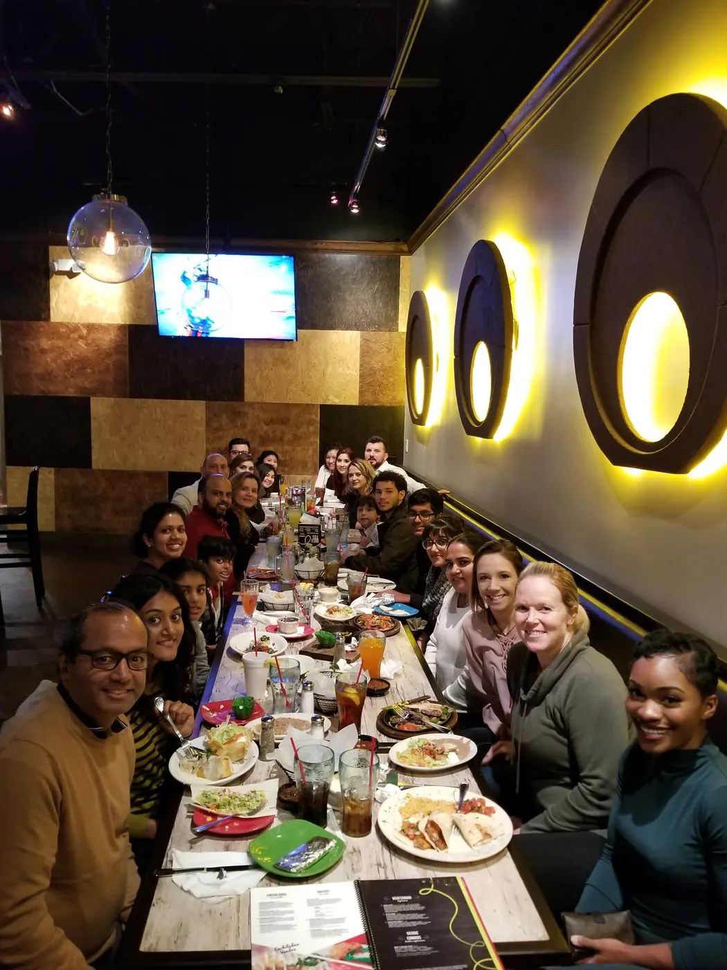 Team celebration