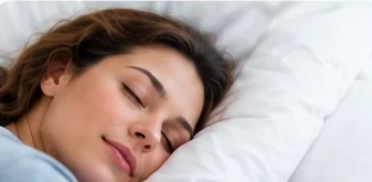 Patient sleeping comfortably