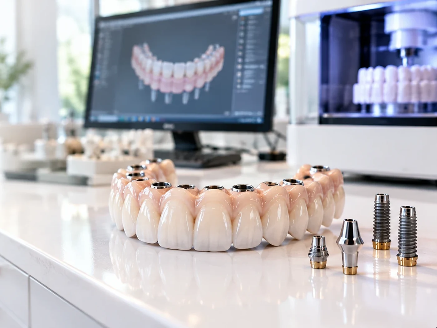 Zirconia Full-Arch Teeth